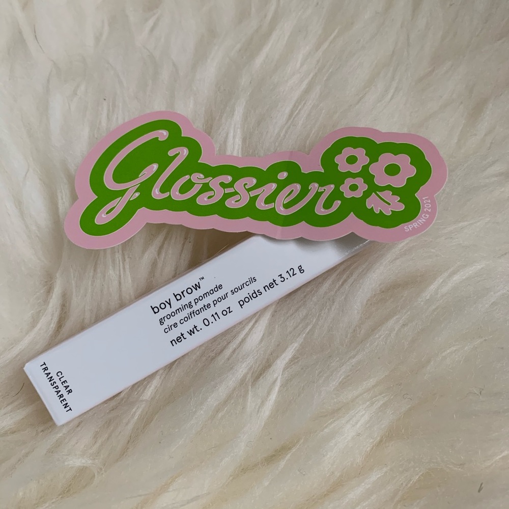 Glossier Boy Brown in Clear, Brand New